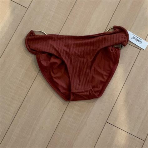 Vitamin A Swim New Vitamin A Ecorib Supermodel With Cheeky Double Ring Bikini Bottom Poshmark