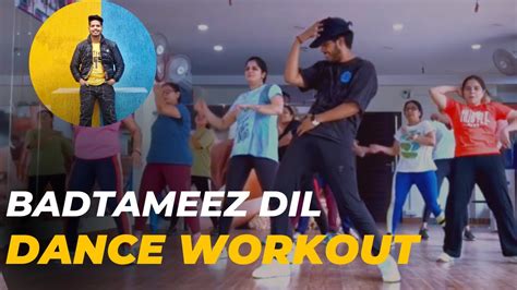 Badtameez Dil Dance Workout Ranbir Kapoor Deepika Padukone