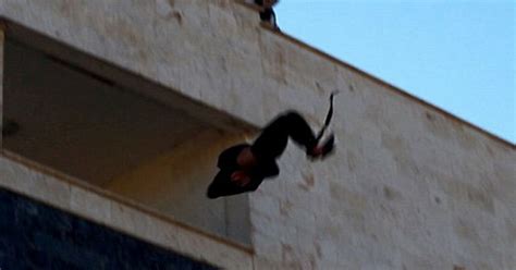 GRAPHIC IMAGES Horrific Moment IS Executors Throw Gay Man Off Roof And Crowd Stone Body Daily