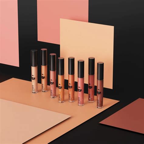 Batom Líquido Lip Matte Nude 4ml Shopee Brasil