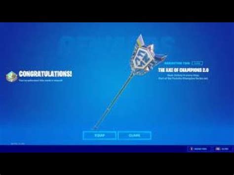 How To Get Fncs Pickaxe Youtube