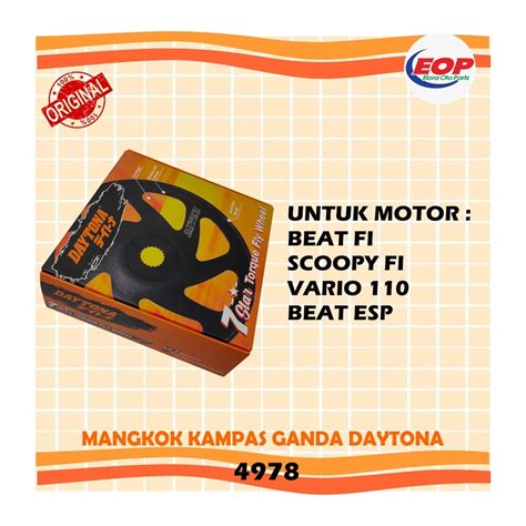 Jual Mangkok Kampas Ganda Original Daytona Beat Fi Esp Scoopy Fi Esp