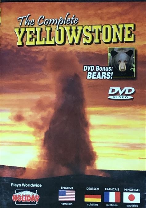 The Complete Yellowstone 2nd Edition Dvd 2010 Widescreen New Ebay