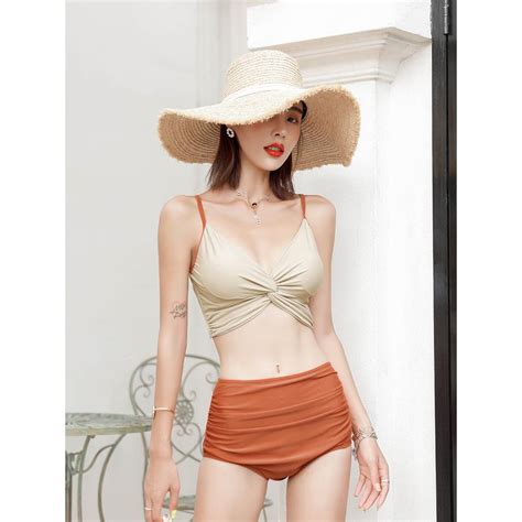 USD 153 61 Seaside Swimsuit Woman S New Sexy Big Breast In Summer Bikini Bubble Hot Spring