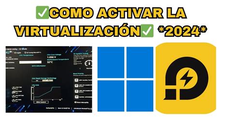 TUTORIAL COMO ACTIVAR LA VIRTUALIZACIÓN VT En todos los PC YouTube