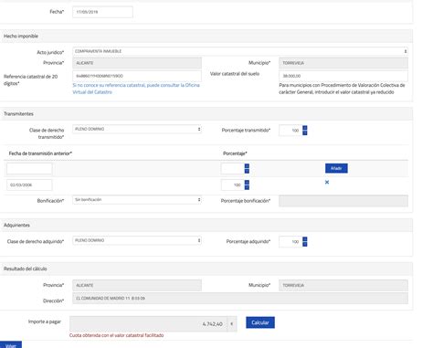 Plusvalía municipal en Alicante - ITE España