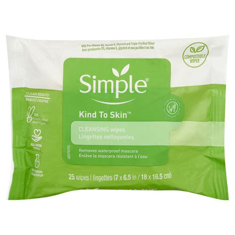 Save On Simple Kind To Skin Cleansing Facial Wipes Sensitive Skin Order Online Delivery Stop