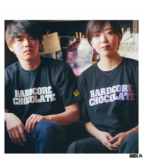 ハードコアチョコレート HARDCORE CHOCOLATE スペシャルロゴミックスTシャツ ReMIX リブートホワイト SS TEE T W BK Tシャツ 半袖