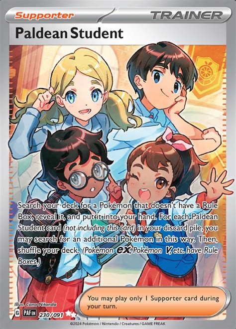Pokémon Scarlet And Violet Paldean Fates Checklist