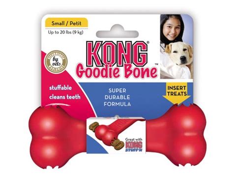 Kong Goodie Bone Dog Toy Small Red Dog Uk
