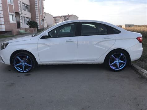 Покраска дисков — Lada Vesta (1G), 1,8 л, 2016 года | колёсные диски ...