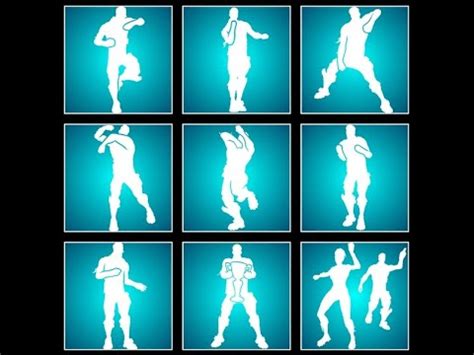 ALL ICON SERIES DANCE EMOTES IN FORTNITE YouTube