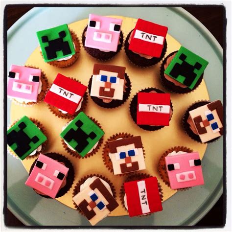 Minecraft Cupcakes By Createdbyemily Pages