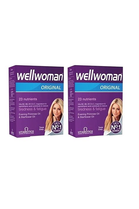 Vitabiotics Wellwoman Original 60 Kapsül 2 Adet Markafarma