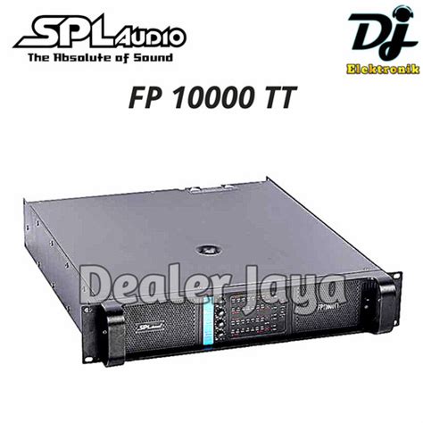 Jual Power Amplifier Spl Audio Fp Tt Fp Channel Kota