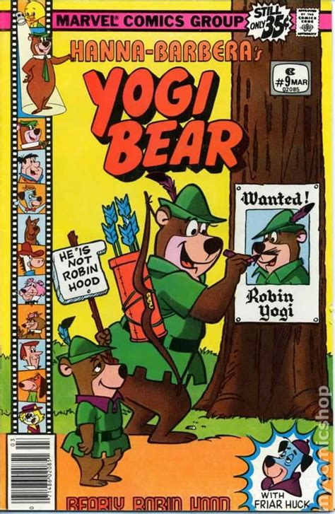 Yogi Bear Marvel Comic Books