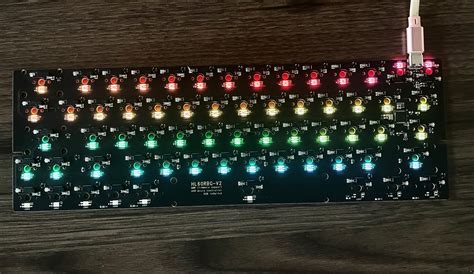 Custom Wireless 60 Hot Swap PCB Keyboard Service Hot Swap RGB