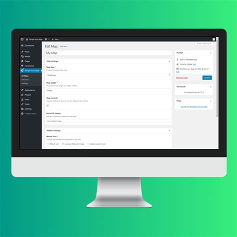 simple post map wordpress plugin  tangodev codecanyon