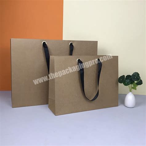 Lipack Luxury Large Paper Retail Shopping Bag Custom Printed Big Paper Bags For Packing