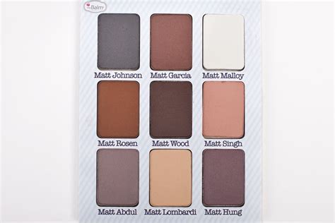 The Balm Meet Matt E Nude Beauty Insider
