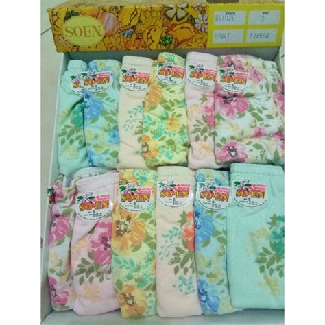 Soen Panty BCI Bikini Panty For Teens And Adult Sold Per 6 Pcs Or 12 Pcs Shopee Malaysia