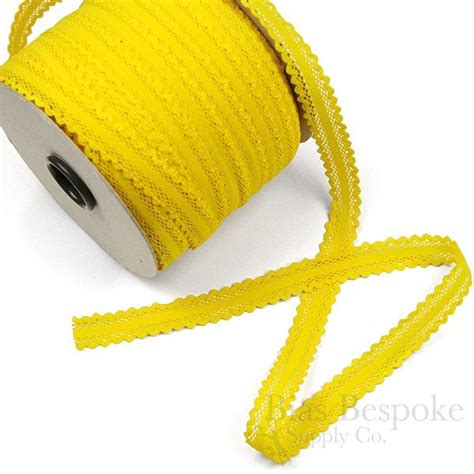 LOLA Double Side Ric Rac Mesh Lingerie Elastic Made In Italy