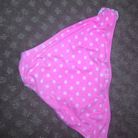 Op Swim Op Pink And White Polka Dot Bikini Poshmark