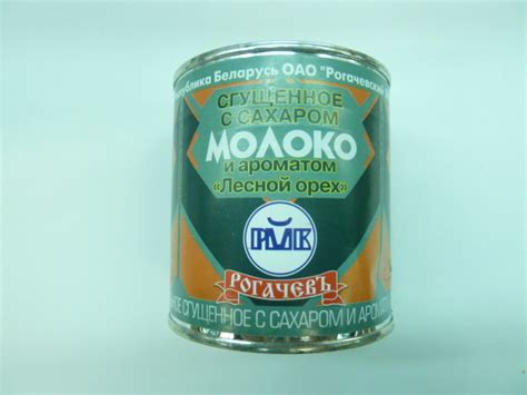 Молоко сгущенное Рогачев МКК Рогачевский МКК "Лесной орех" с сахаром ...