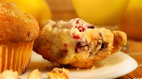 Muffins Aux Canneberges Et Lorange Epicure