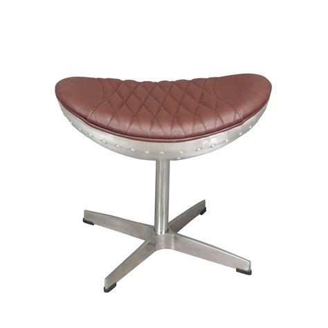 Repose Pied Marron Pour Fauteuil Aviateur Meubles Aviateur