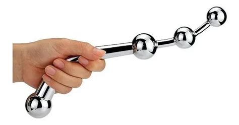 Plug Joia Anal Bast O De A O Bolas Pompoar Fetichista Parcelamento Sem Juros
