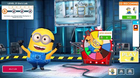 21 Despicable Me Minion Rush Gru S Lab Level 21 Despicable Multiplier