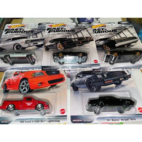 hot wheels 風火輪 玩命關頭 fast furious 一套五台 蝦皮購物