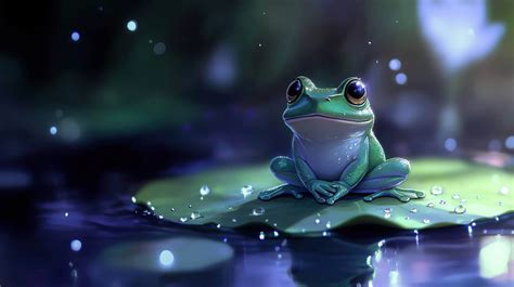 Cute Frog Wallpaper, Free, 4k