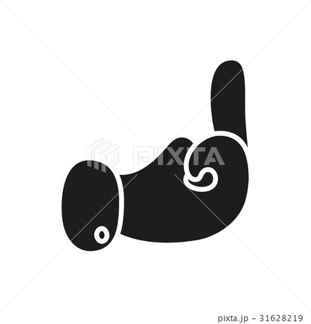 hand showing middle finger up or fuck youのイラスト素材 31628219 PIXTA