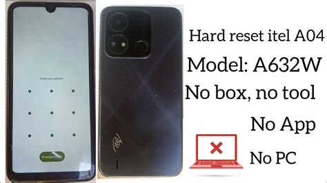 Hard Reset Itel A It W And All Itel Android Youtube