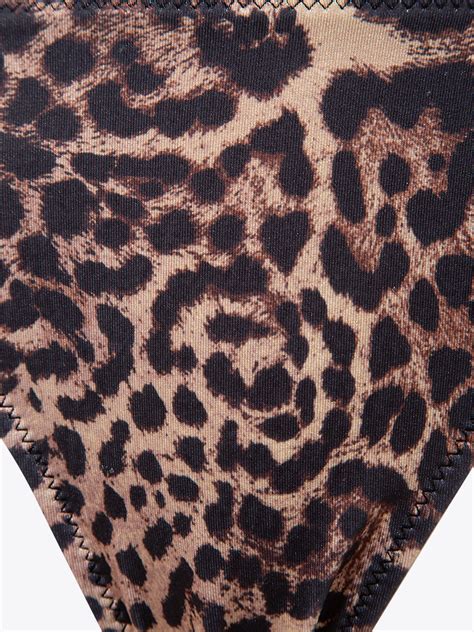 Straplez Leopar Bikini Tak M Leopar Rivus