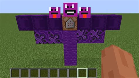 How To Summon Wither Storm From Ender In Minecraft Youtube