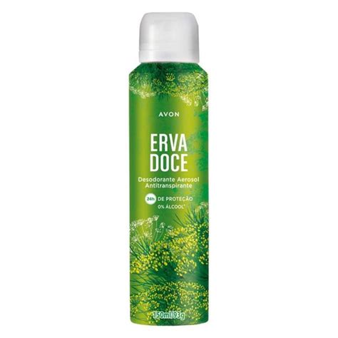 Desodorante Aerosol Erva Doce Ml Avon Shopee Brasil