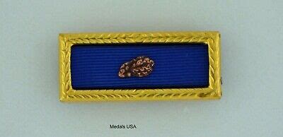 Army Presidential Unit Commendation Award Ribbon Bar With Oak Leaf