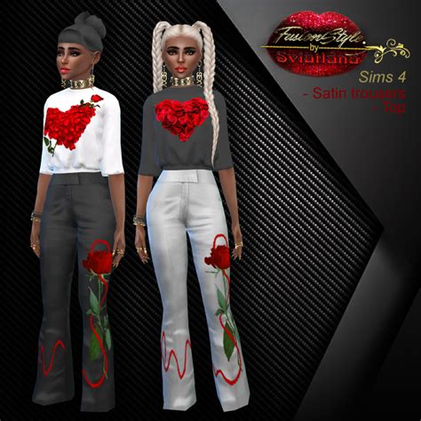 Collection Heartrose Fusionstyle By Sviatlana The Sims Catalog