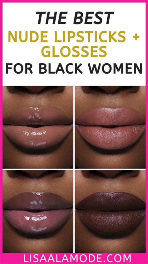 Best Black Owned Nude Lipsticks Nude Lipstick Lipstick For Dark Skin