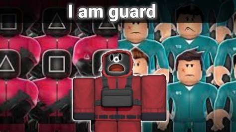 Roblox Roblox Squid Game Become Guard Youtube