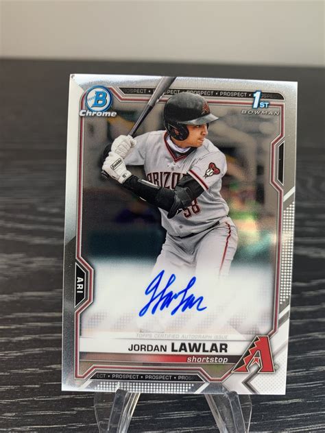 Cardboardechoes On Twitter Rt Hobbykd Jordan Lawlar Bowman Auto