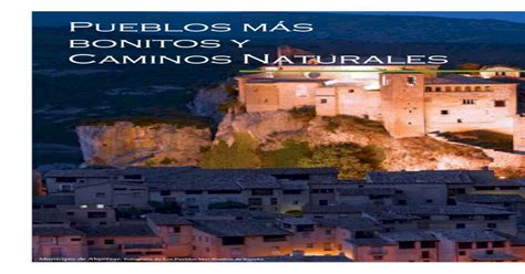 Pueblos M S Bonitos Y Caminos Naturales Cipios