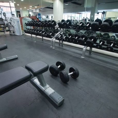 Piso Gimnasio Hule Caucho Modular Mm Ecol Gico Shopsmart