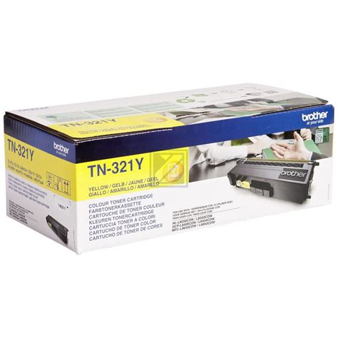 TN321Y Original Toner Yellow für Brother / TN321Y / 1.500 Seiten ...