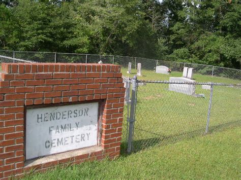 Henderson Family Cemetery em Mississippi Cemitério Find a Grave