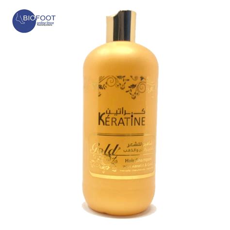 Buy Keratine Hair Shampoo with Keratin & Gold 500ml Online Dubai UAE ...