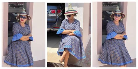 Trendy Shweshwe Traditional Dresses For 2020 Styles 2d